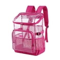 thumbnail image 2 of MIER Clear Backpack Transparent See Through Bookbag Heavy-Duty School Bag, 12L & 24L, 2 of 6