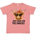 thumbnail image 3 of Inktastic Funny Highland Cow Boys or Girls Toddler T-Shirt, 3 of 5