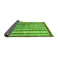 thumbnail image 2 of Ahgly Company Indoor Rectangle Oriental Green Modern Area Rugs, 4' x 6', 2 of 4