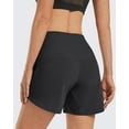 thumbnail image 3 of G4Free Athletic Shorts for Women Lightweight Running Shorts with Pockets 5" Quick Dry Workout Shorts for Gym Exercise, 3 of 6