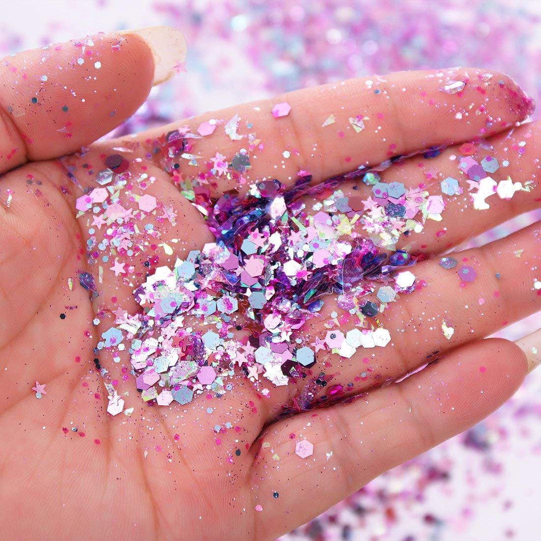 Iridescent Flakes slime supplies