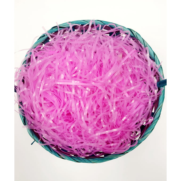 Way To Celebrate Easter Neon Purple Plastic Easter Grass, 3 oz