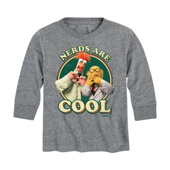 Muppets - Nerds Are Cool - Toddler And Youth Long Sleeve Graphic T-Shirt