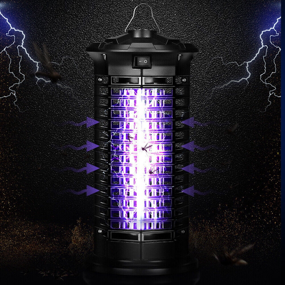 US Electric Fly Gnat Killer Lamp Pests Fly Insect Trap Mosquito Bug Zapper 4000V