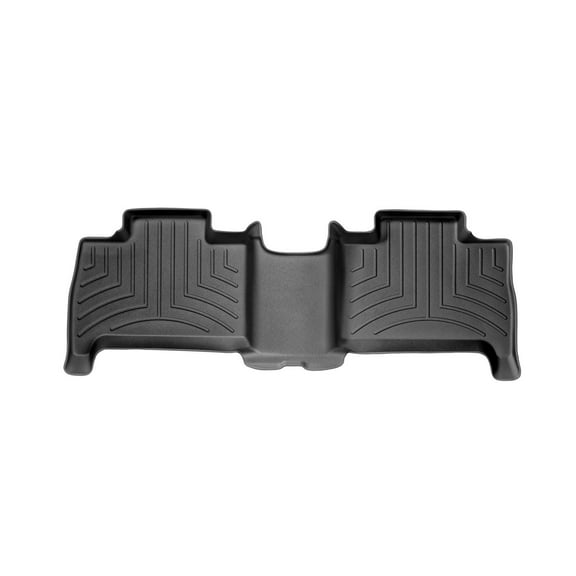 WeatherTech Custom Fit FloorLiners compatible with 2006-2010 Hummer H3 - 2nd Row, Black