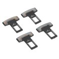 thumbnail image 5 of unids/set cinturón de seguridad de asiento de coche hebillas de tope cancelador de alarma fibra de carbono aleación de aluminio Universal, 5 of 5