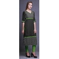 thumbnail image 3 of Bimba Kurtis Droits à Panneaux pour Femmes Robe Kurti Longue Haut Indien Imprimé, 3 of 5