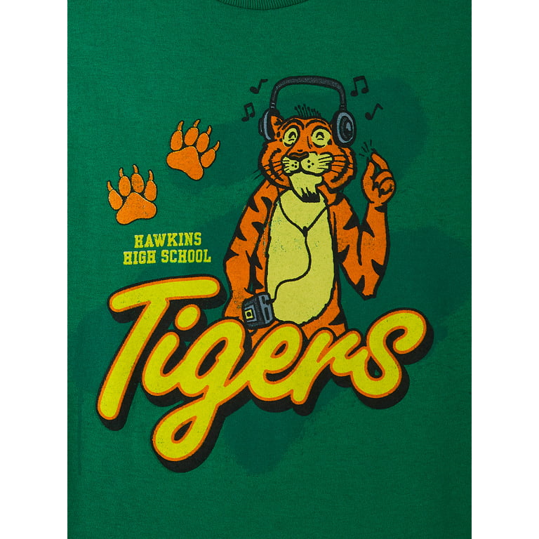 Men's Stranger Things Hawkins High School Tiger Mascot Sweatshirt