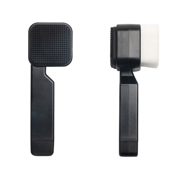 Soft Double Face Washing Brush Gentle Cleansing Facial Tool For Deep Pore Cleaning Exfoliation And Skin Care Beauty