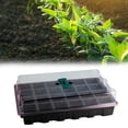 thumbnail image 4 of Bandeja De Plántulas De Invernadero Caja De Plántulas De 24 Celdas Con Tapa Bandejas De Cultivo De Plantas Para Semillas De Crecimiento De Germinación De Arranque Advancent HA034483-00, 4 of 6
