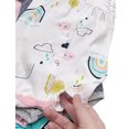 thumbnail image 6 of Emy Dola Newborn Baby Girls Snap-up Rompers 100% Cotton Toddler Infant Flutter Short Sleeve Bodysuit For 0-24M, 6 of 7