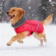 thumbnail image 2 of Hearth & Gear Insulated Reflective Coat With Adjustable High Collar For Winter Warmth And In Cold Weather Outdoor Adventures Pet Clothes Rack Hanger Pet Clothes Rack Pet Clothes for Medium Dogs Boys, 2 of 6
