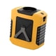 thumbnail image 2 of Ventilador de cintura con luz, recargable por USB, con clip, mini ventilador portátil multiusos Naranja, 2 of 9