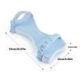 thumbnail image 5 of CIYISON Memory Foam Knee Support Pillow Adjustable Comfort for Pregnancy Sleeping, 5 of 11