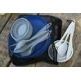 thumbnail image 3 of Ozark Trail 4 Person Table Set with Plastic Plates and Flatware, and Silicone Cups, 21 Pieces, 3 of 3