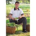 thumbnail image 1 of Uncommon Threads 4001-4109 Baggy Chef Pant in Chalk Stripe - 5XLarge, 1 of 6