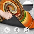 thumbnail image 3 of Sikiie Colorful Swirl Car Foot Mat Set of 4 Pieces Basics Universal Fit Rubber Carpet Floor Mats For Car SUV Van & Truck, 26.8"L x 17.3"W (Front), 13"L x 17.3"W(Rear), 3 of 6