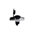 thumbnail image 2 of Perko 10603B0DP Chrome-Plated 3-Pin Plug-In Light Base with 5° Rake - 3.75" x 1.75" Base, 2 of 3