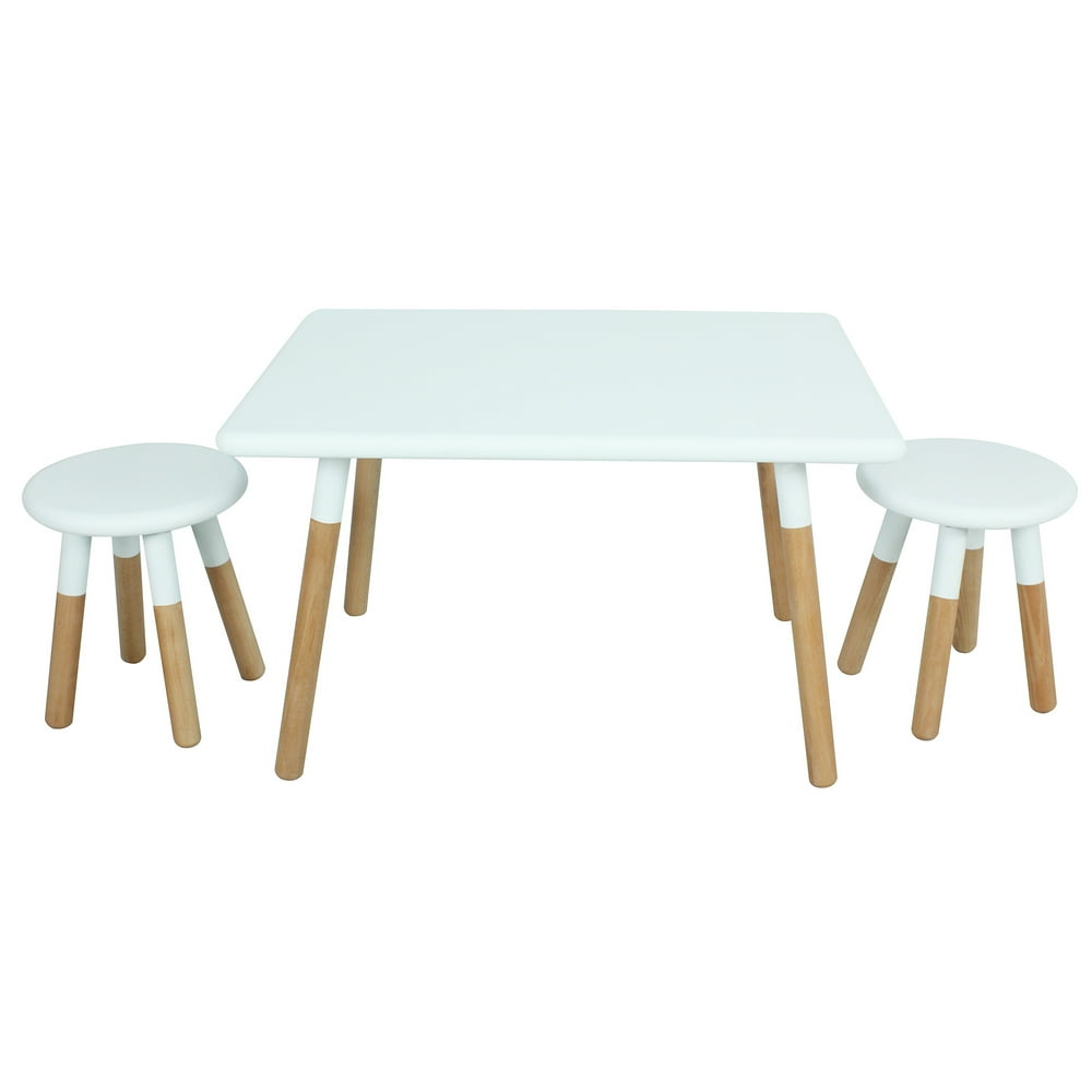 ACEssentials Kids Table and Stool Set, Multiple Colors