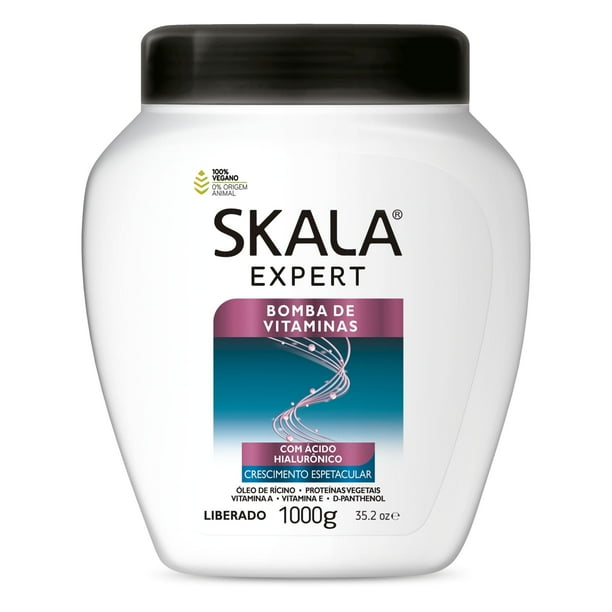 Crema Para Peinar Skala Vitaminas Cabello Lacio Rizado 1kg
