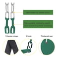 thumbnail image 2 of KINSPORY Outdoor EVA Swing Seat Set with Rope and Hanging Accessories, 2 of 6