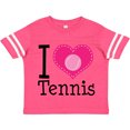thumbnail image 3 of Inktastic Tennis Player I Love Tennis Girls Toddler T-Shirt, 3 of 5