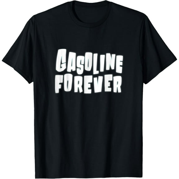 Playful Comfort Tee - Gasoline Forever Funny Gas Cars T-Shirt