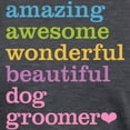thumbnail image 3 of CafePress - Amazing Dog Groomer Womens Tri Blend T Shirt - Womens Tri-blend T-Shirt, 3 of 4