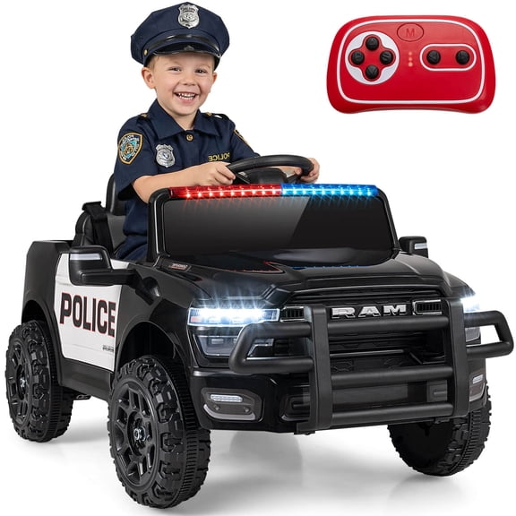 Infans Licensed RAM 3500 Electric Vehicle w/Remote Control LED Lights Music Soft Start