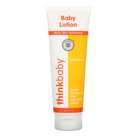 UPC: 0810009375067 | Thinkbaby 245209 8 oz Unscented Baby Lotion