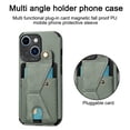 thumbnail image 3 of Card Wallet Holder Phone Case , Phone Stand & Card Holder Magnetic Wallet,compatible with iP14 Plus, 3 of 5