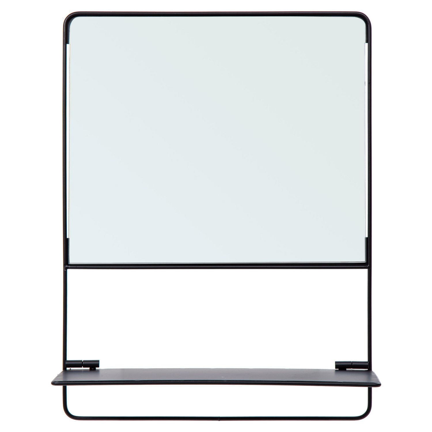 Truu Design Decorative Square Metal Wall Mirror