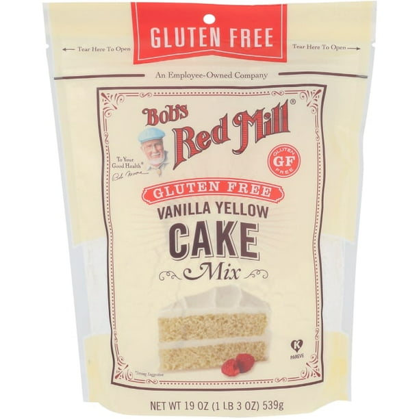 Bob's Red Mill Gluten Free Vanilla Yellow Cake Mix, 19 Oz
