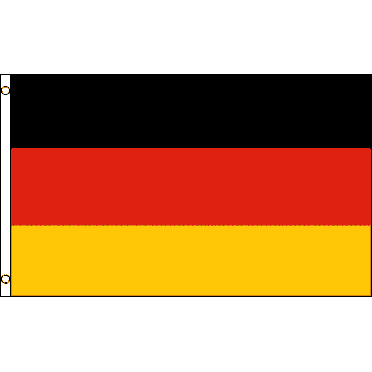 Germany Grommet Flag 3' x 5'