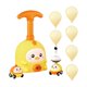 thumbnail image 3 of Juego de coche propulsado por lanzador de globos: experimento científico creativo para niños. Amarillo, 3 of 9