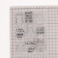thumbnail image 3 of T2 Lindos patrones navideños, sello transparente de silicona, suministros para hacer tarjetas navideñas, 3 of 5