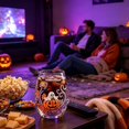 thumbnail image 6 of 2D Halloween Artisan Glassware Collection, Stemless Drinking Glasses, Halloween Glassware Collection Clear Tumbler, Pumpkin Pattern Craft, Iced Coffee Juice Cup Decor, 1 Pc, 6 of 6