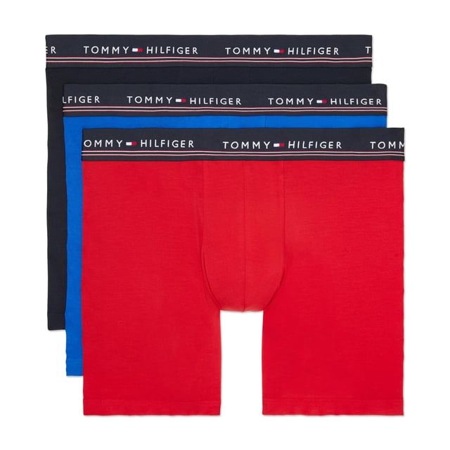 Calzoncillos tipo bóxer Tommy Hilfiger Modal para hombre, paquete de 3