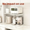 thumbnail image 2 of 1pc Kitchen Storage Rack, Air Fryer Rack, Spice Rack, Kitchen Appliance Storage Rack, Kitchen Rack, Rack For Rice Cooker, Coffee Maker, Stand Mixer, And Blender, Kitchen Gadgets And Kitchen Organizati, 2 of 4