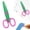 Z-2-B, variant on Decorative Edge Craft Scissors, Mini Scissors, Sewing Scissors, Embroidery Scissors, Scrapbook Scissors, Wavy Pattern Paper Shears, Safety Scissors, DIY Art Crafting Scissors 1Pcs