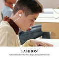 thumbnail image 3 of Masteelf Noise Cancelling Earplugs with Strap Neckband Snoring Blocking Earplugs Silicone Learning Earplugs For Sleep Productive Work Environment Travel Study Meditation White, 3 of 7