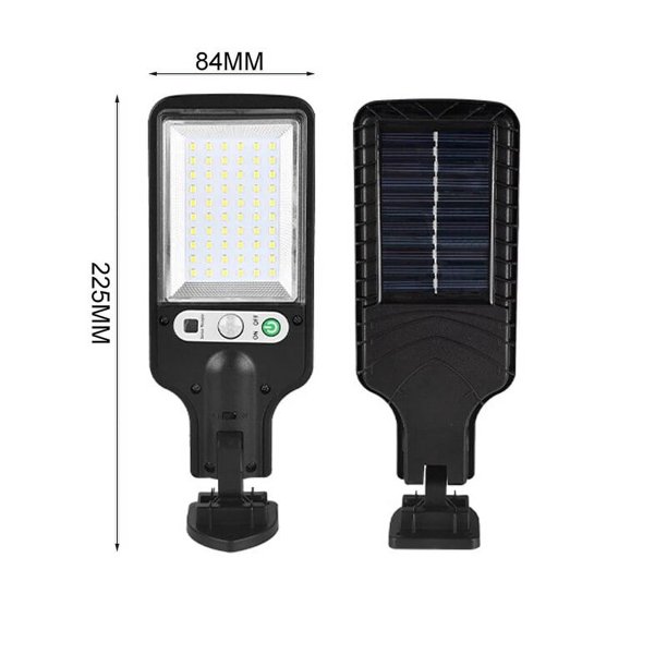 Farolas solares para exteriores, lámpara Solar impermeable con 3 modos de luz, Sensor de movimiento PIR, iluminación de seguridad para jardín, porche y garaje