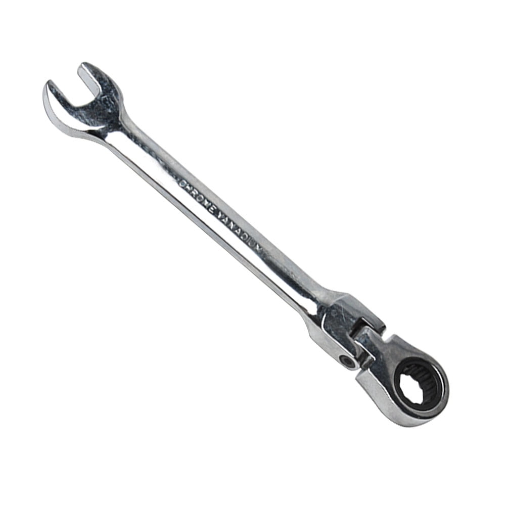 Flexible Ratchet Action Wrench Spanner Nut Tool Head Ratchet Metric Spanner Open End And Ring Wrenches Tool Size 8mm-13mm Color : 8MM