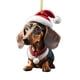 thumbnail image 4 of RKSTN christmas ornaments Border Product Christmas Dog Car Hanger Christmas Decoration Acrylic Car Hanger Home Hanger, 4 of 4
