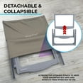 thumbnail image 3 of MAGNIPROS 5X Large LED Full Page Magnifying Glass with Collapsible Hands-Free Stand & 3 Color Modes to Reduce Eye Strain, Ideal for Reading Small Prints, Crafting, Low Vision & Seniors, 3 of 11