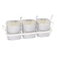 thumbnail image 3 of Tarro de Condimentos Perfecl con Bandeja 3 Rejillas Blanco, 3 of 8