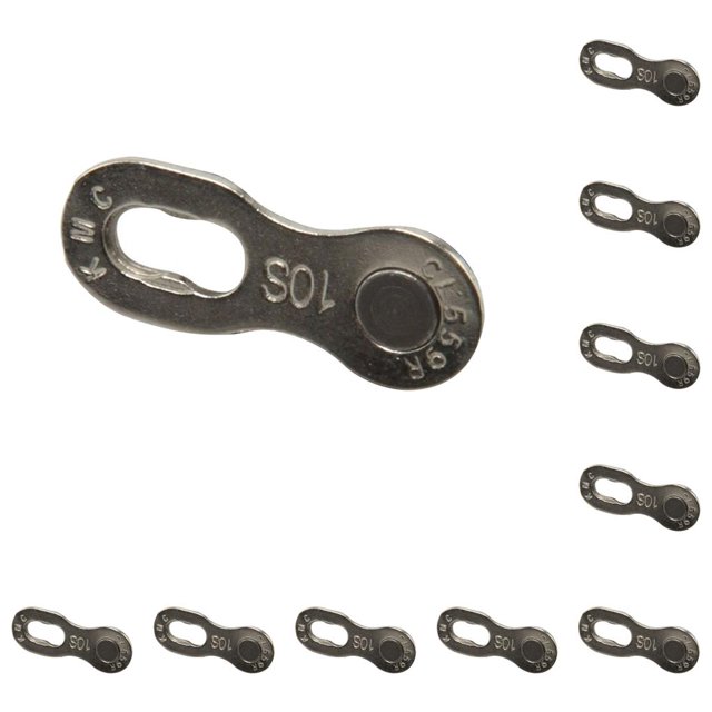 Eigraketly Cadena de Bicicleta 8/9/10 Velocidad Hebilla BMX Carretera Carreras Monta?a Plata 10 velocidades 10piezas Eigraketly CBP061171