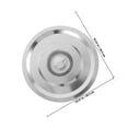 thumbnail image 2 of FOMIYES Metálica Universal Para Olla De Aceite Y Condimentos Color Plata, 2 of 8