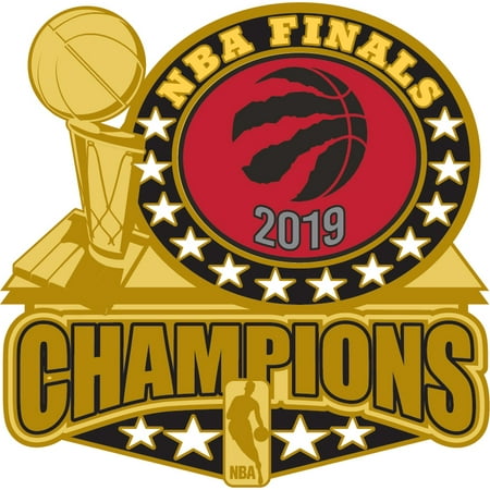 Toronto Raptors 2019 NBA Finals Champions Trophy Pin - No
