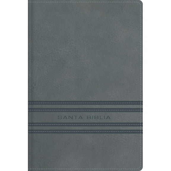 Nbla, Santa Biblia, EdiciÃ³n Versificada, TamaÃ±o Bolsillo, Leathersoft, Gris, Palabras de JesÃºs En Rojo, Comfort Print, (Hardcover)